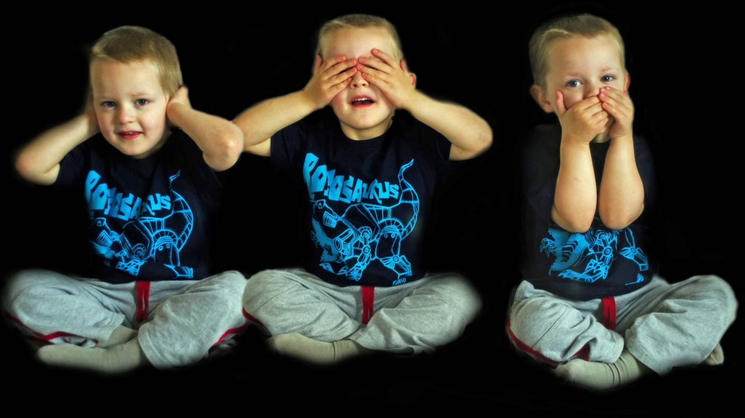 triplets, hear, see , speak no evil 