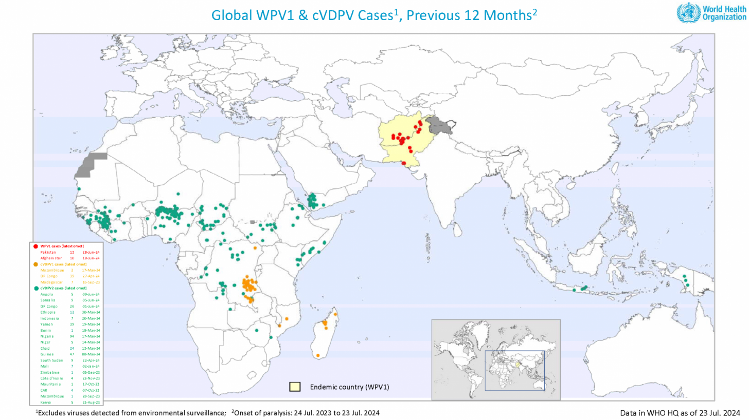 Polio Cases Surge in July 2024 — Precision Vaccinations News